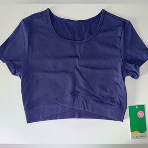 Halara Cloudful Crossover Crop Top